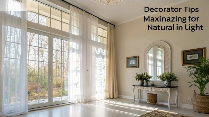 decorator tips for maximizing natural light in homes